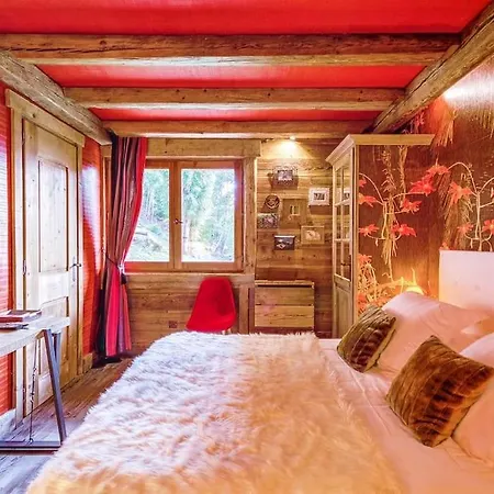 Somptueux Baron Vue.jaccuzi.4 Mn A Pied Au Centre * Megève