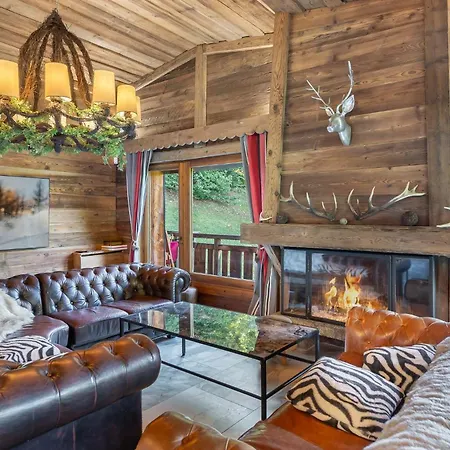 Domek alpejski Somptueux Baron Vue.jaccuzi.4 Mn A Pied Au Centre