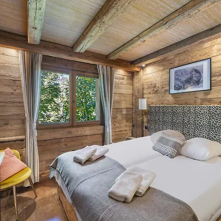 Domek alpejski Somptueux Baron Vue.jaccuzi.4 Mn A Pied Au Centre *