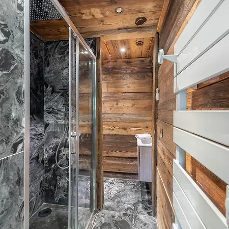 Somptueux Baron Vue.jaccuzi.4 Mn A Pied Au Centre Chalet Megeve