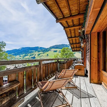 Somptueux Baron Vue.jaccuzi.4 Mn A Pied Au Centre * Megève