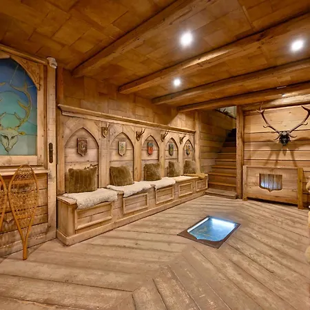 Somptueux Baron Vue.jaccuzi.4 Mn A Pied Au Centre * Megève