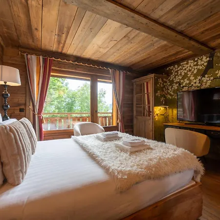 Somptueux Baron Vue.jaccuzi.4 Mn A Pied Au Centre Chalet