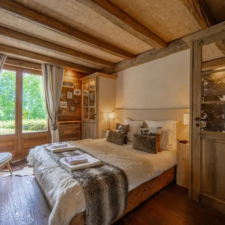 Somptueux Baron Vue.jaccuzi.4 Mn A Pied Au Centre Chalet Megève