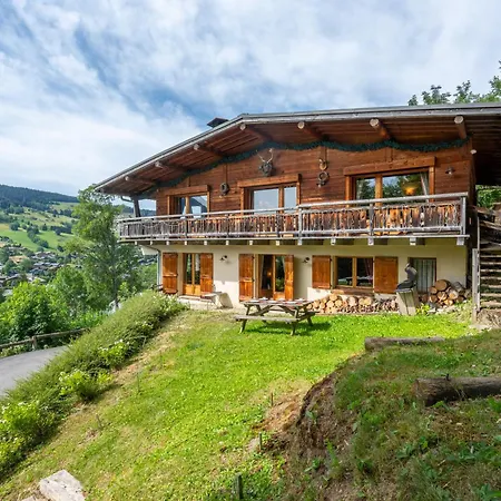 Somptueux Baron Vue.jaccuzi.4 Mn A Pied Au Centre Megève
