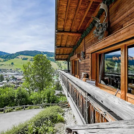 Somptueux Baron Vue.jaccuzi.4 Mn A Pied Au Centre Megève
