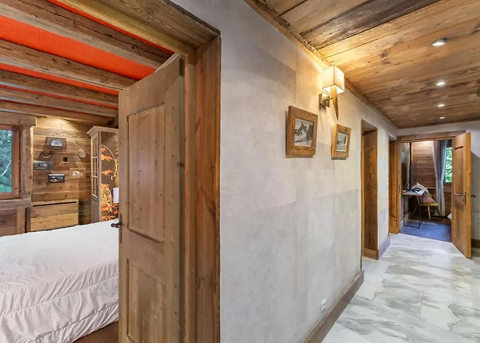 Somptueux Baron Vue.jaccuzi.4 Mn A Pied Au Centre Chalet