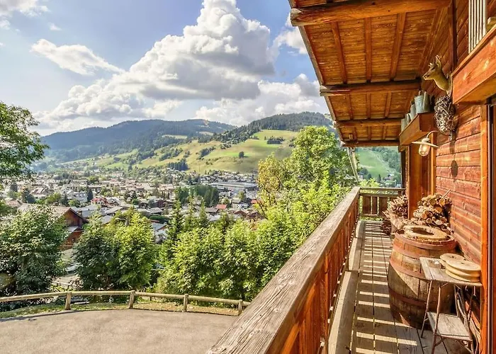Horská chata Somptueux Baron Vue.jaccuzi.4 Mn A Pied Au Centre Megève