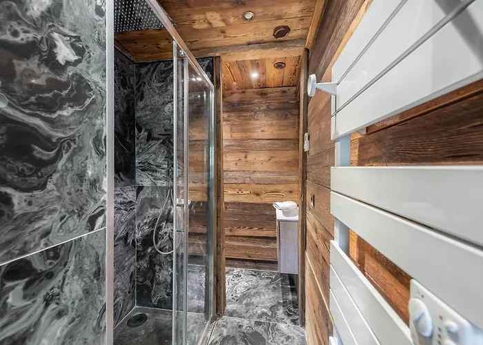 Somptueux Baron Vue.jaccuzi.4 Mn A Pied Au Centre Chalet Megève