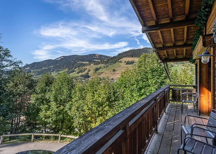 Somptueux Baron Vue.jaccuzi.4 Mn A Pied Au Centre * Megève