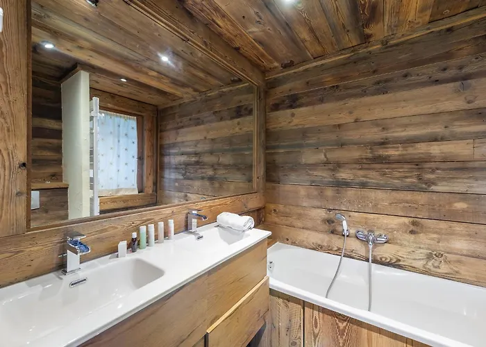 Horská chata Somptueux Baron Vue.jaccuzi.4 Mn A Pied Au Centre Megève