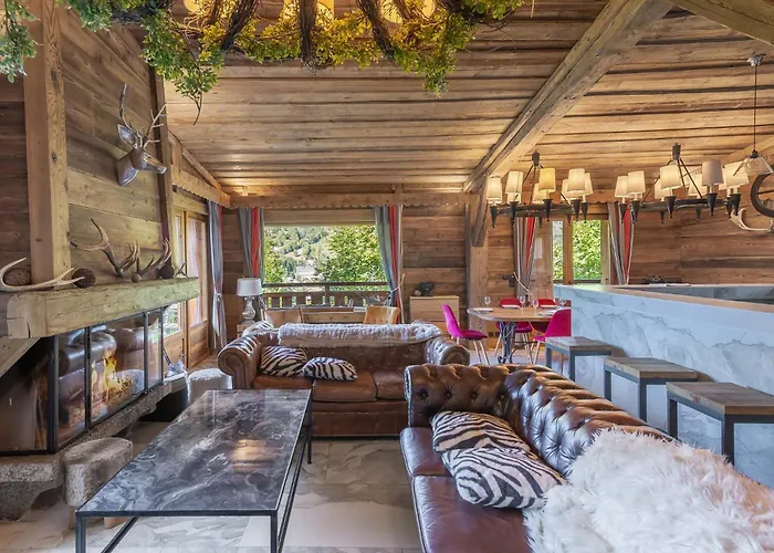 Somptueux Baron Vue.jaccuzi.4 Mn A Pied Au Centre Chalet