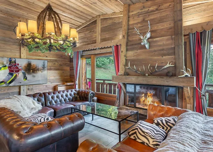 Chalet Somptueux Baron Vue.jaccuzi.4 Mn A Pied Au Centre